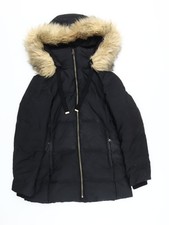 Zara Women's Black Puffer Coat
