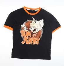 ONE Men's Black Tom & Jerry