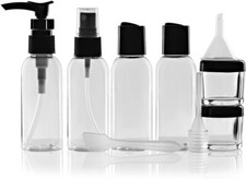 9 Piece Travel Bottle Set