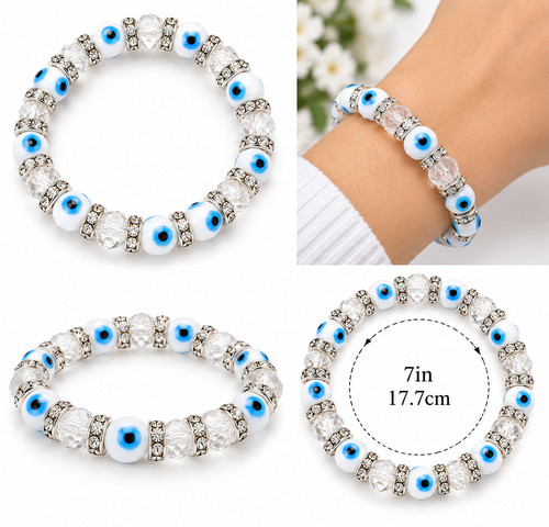 White turkish greek evil eye - greek,