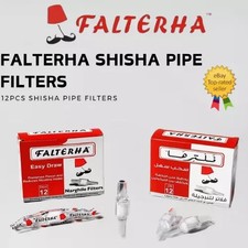 Shisha Filter Tips 12pcs Falterha, Reduces Nicotine & Cleaner Shisha Experience