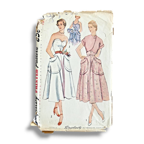 Simplicity 3233 50s sun - 50s,