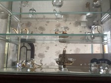 Wooden glass display cabinet - /glass,