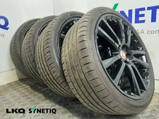 Set Of Genuine 20 Inch JAGUAR XF Alloy Wheels & Tyres 6W83-1007-EC C2P1014 SENTA