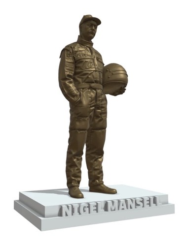 Nigel mansell statue - nigel, –
