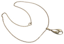 Vintage Silver Ola Gorie pendant Chain necklace