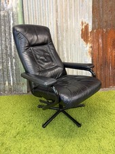 Mid Century Norwegian Leather