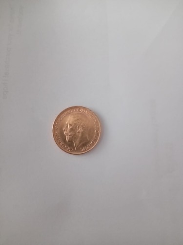 Gold sovereign 1925 - gold,