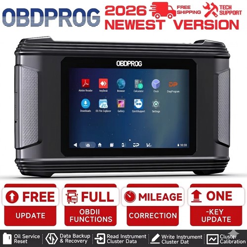 Obdprog m500 car mileage - car,