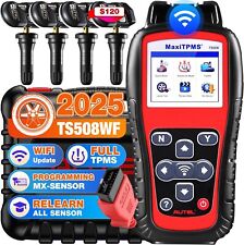 Autel MaxiTPMS TS508WF w/ 4PCS MX-Sensor TPMS Programming Reset Tool Up of TS508
