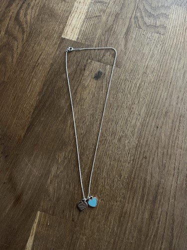 Tiffany double heart - heart, necklace