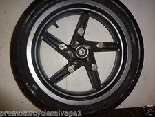 GILERA DNA 125 2001 2002 2003:WHEEL - FRONT (NO TYRE):USED MOTORCYCLE PARTS