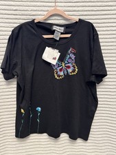 Indigo Moon Top Size 1XL Black