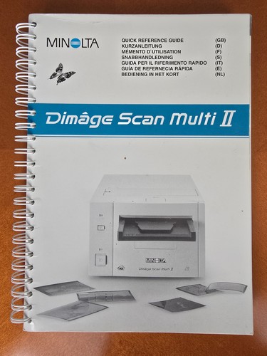 Minolta dimage scan multi - minolta,