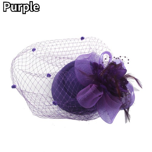 Lady fascinator hat 20s 50s - lady,