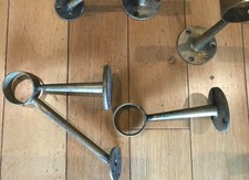 Vintage brass foot rail - brass,