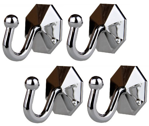 Silver curtain tie back - curtain,