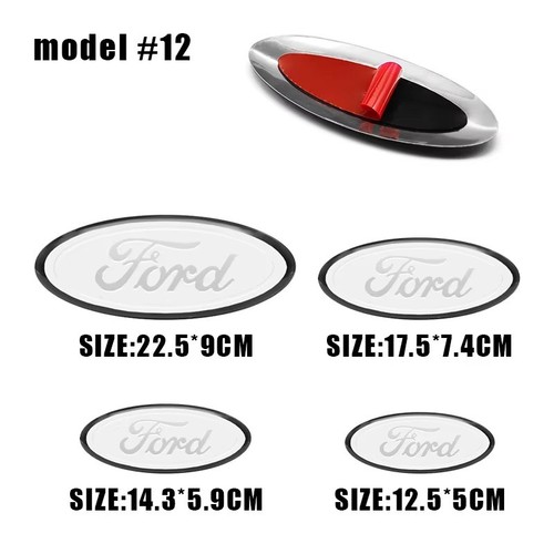 Ford custom rear front badge - custom,