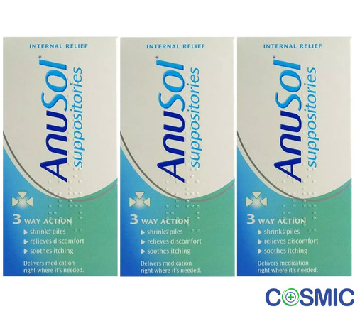 Anusol suppositories 24 - 3,