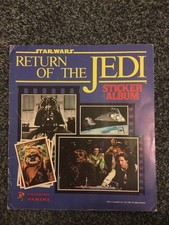 1983 Panini Album Return of the Jedi c/w  156/180 stickers Star Wars