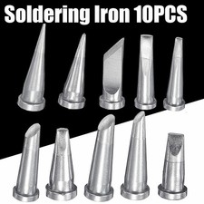 10Pcs Soldering Iron Tip Set For Weller WSD81/WD1000/WSP80 WP80 LT Tips UK