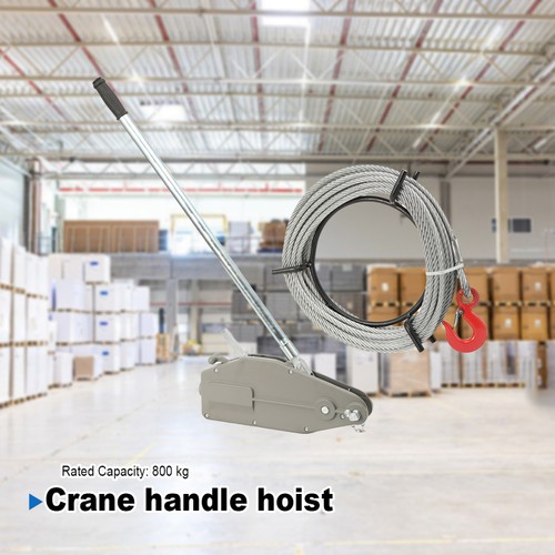 Wire rope hoist winch - winch, pulling