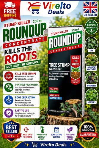 Roundup tree stump - roundup,
