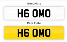cherished number plates H 6