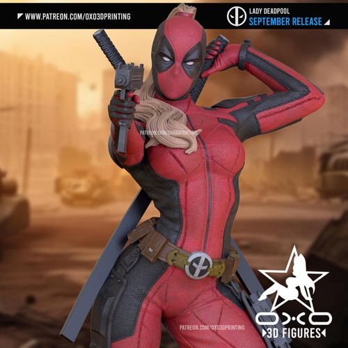 Oxo beautiful 12 resin - 3d, 1:12