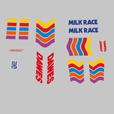 Dawes Milk Race Bicycle Decals-Stickers n.50