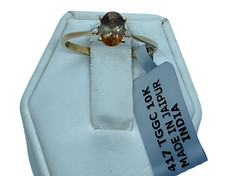 Andalusite & Diamond 9K Gold