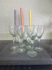Antique Drinking Glasses Set Of  6 They Are Very Old and rare to get 6 together 