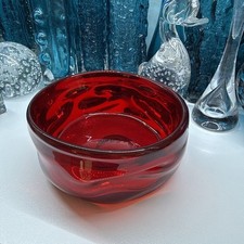 Whitefriars Knobbly Ruby Red