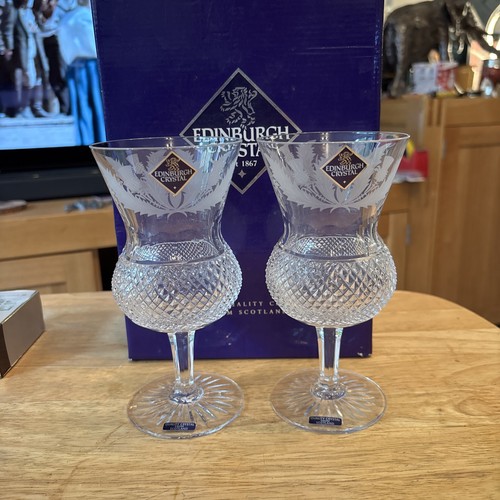 Edinburgh crystal thistle - edinburgh,