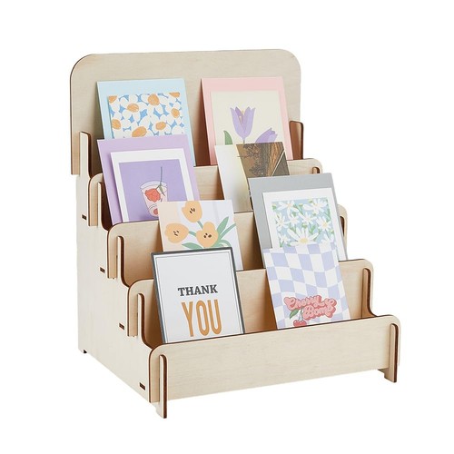 Superfindings tier wooden - 4-tier,