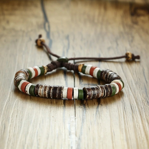Antique beaded bracelet - antique,
