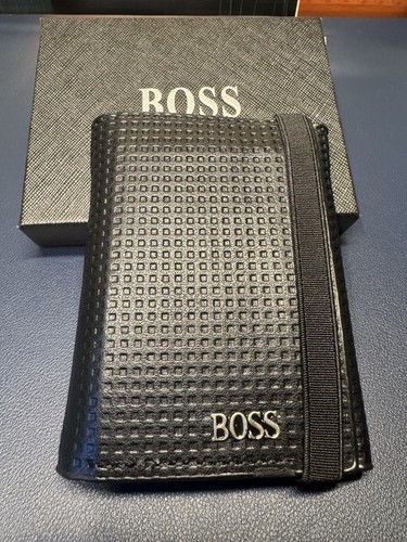 Hugo boss men black wallet - boss,