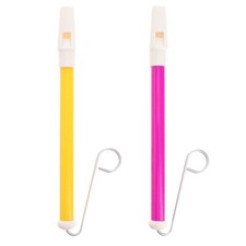 2pcs Plastic Slide Whistles