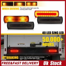 4PCS LED Strobe Light Bar Car Truck Warning Flashing Light 12V 24V  Holo Ring UK