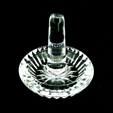 Waterford Crystal round  ring holder in Excellent Condition