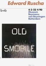 Museum Boijmans van-Beuningen poster - 8vo designed - Ed Ruscha - 1990 