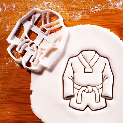 Taekwondo dobok cookie - taekwondo, cutter