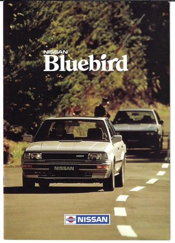 Nissan bluebird 1986 uk - bluebird, 1986-87