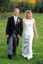 Beautiful Charlotte Balbier Designer Boadicea Wedding Dress Size 10 12
