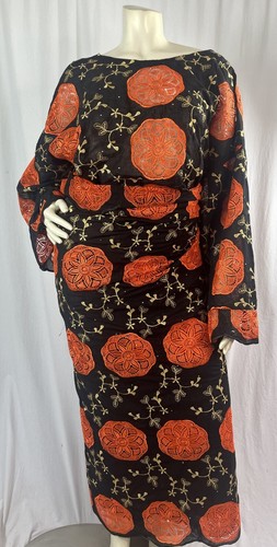 Voile lace black - -,