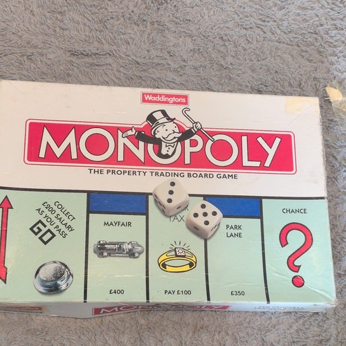 Waddingtons monopoly board - monopoly,
