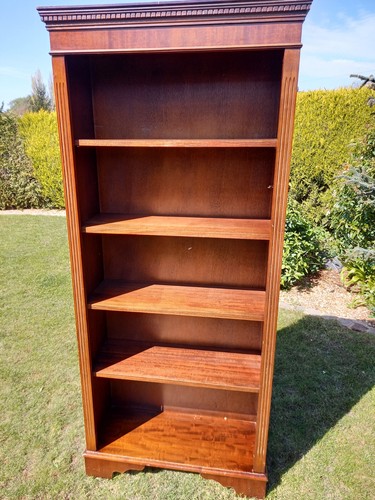 Bookcase used mahogany effect