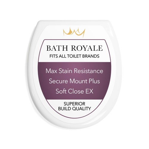 Bath royale soft close toilet - royale,