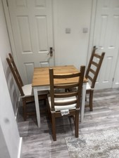 IKEA LEHMAN Table and 3 CHAIRS