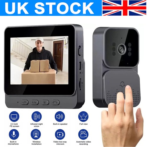 Smart wireless video doorbell - smart,